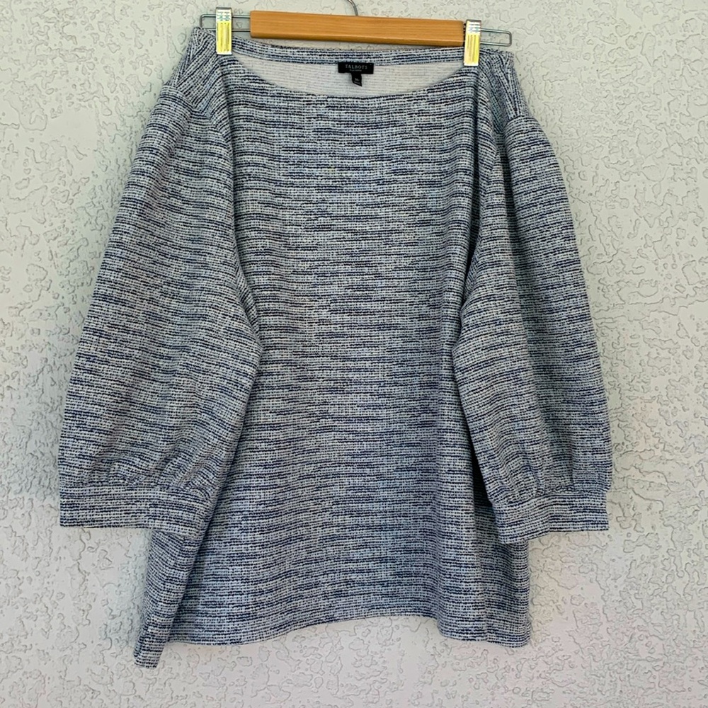 Talbots plus petit 3/4 sleeves top